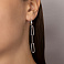 Серьги из белого золота (арт. 1091608/2беч) – изображение 2