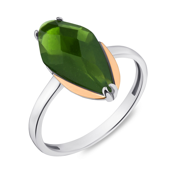 Кольцо серебряное с альпинитом (арт. 7201/354азкп) – изображение 1