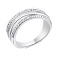 Серебряное кольцо с фианитами (арт. 7501/6194) – изображение 1