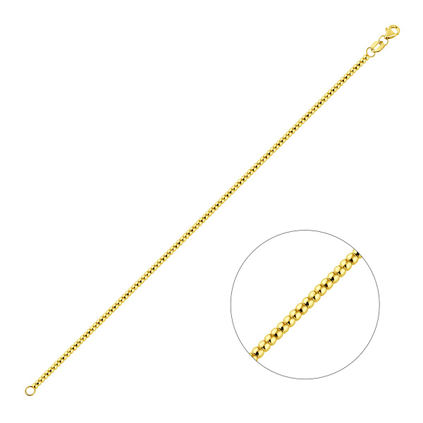 Браслет из желтого золота без камней (арт. 326698ж) – изображение 1