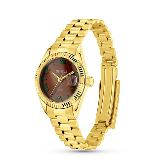 Золотые часы кварцевые (арт. 260241жш)