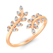 Золота каблучка з фіанітами (арт. 141258)