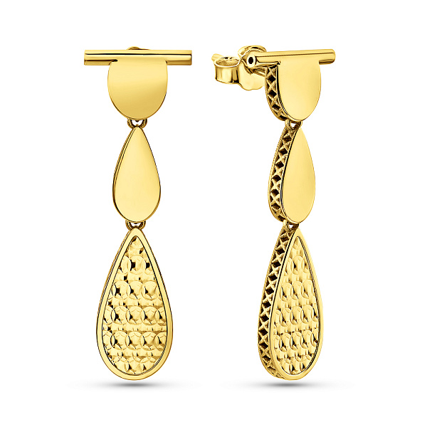 Серьги из желтого золота Francelli (арт. 1091691ж) – изображение 1