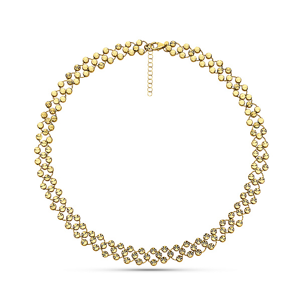 Кольє Francelli з жовтого золота (арт. 352948ж) – зображення 2