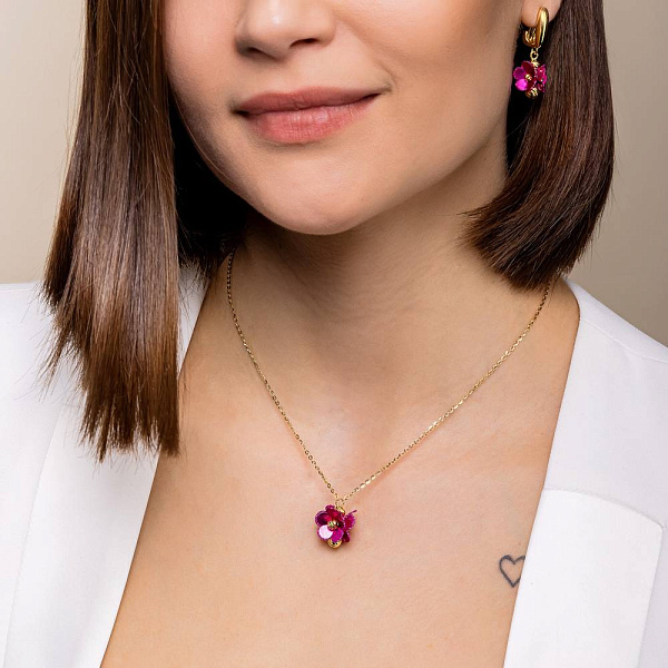 Кольє Francelli з жовтого золота (арт. 352707жмлн) – зображення 4