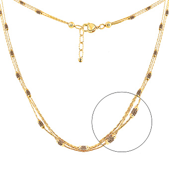 Золотое колье Francelli (арт. 352449жкр)