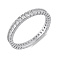 Серебряное кольцо с дорожкой из фианитов (арт. 7501/8019) – изображение 1