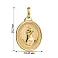 Золота ладанка (арт. 431101ж) – зображення 2