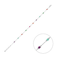 Фото Браслет на ногу Francelli из белого золота (арт. 326204бцв/н)