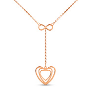 Золотое колье без камней (арт. 352495)