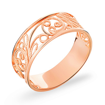 Золотое кольцо без камней (арт. 147000)