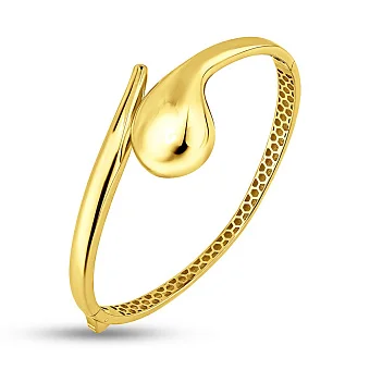 Жорсткий браслет з золота без каміння (арт. 3261227ж)