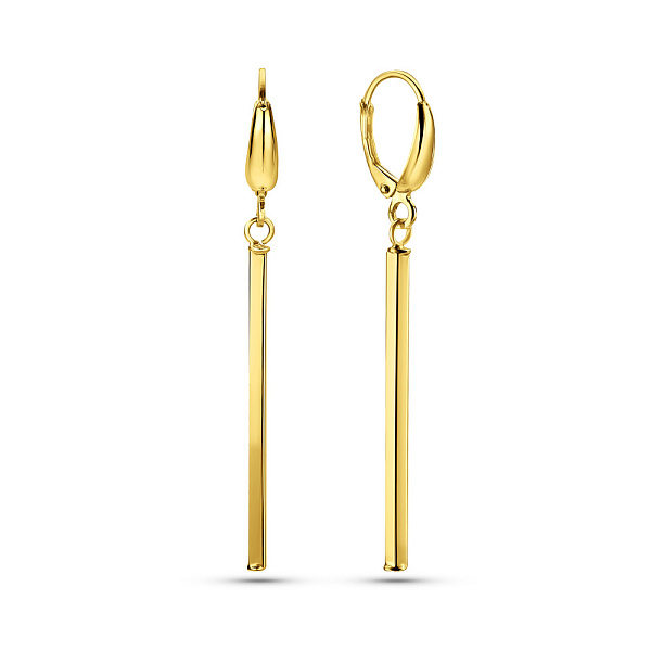 Длинные серьги из желтого золота (арт. 1091629ж) – изображение 1