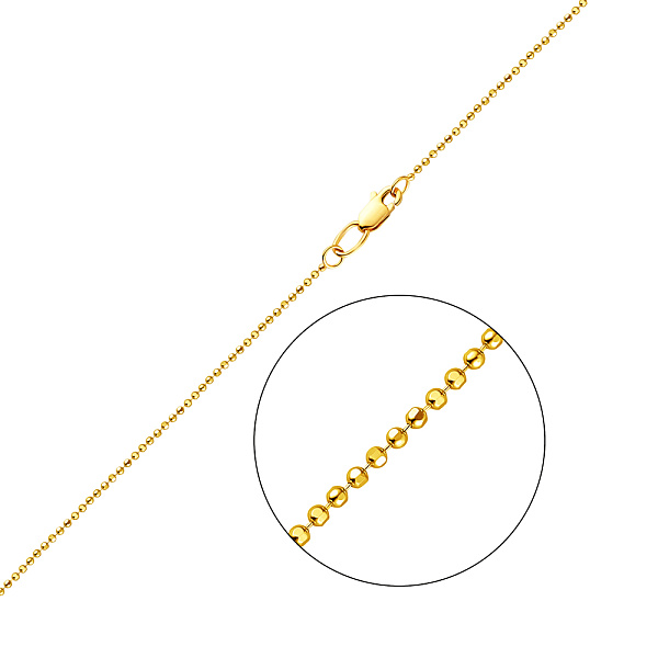 Золотий ланцюжок плетіння Гольф (арт. 300701ж) – зображення 1