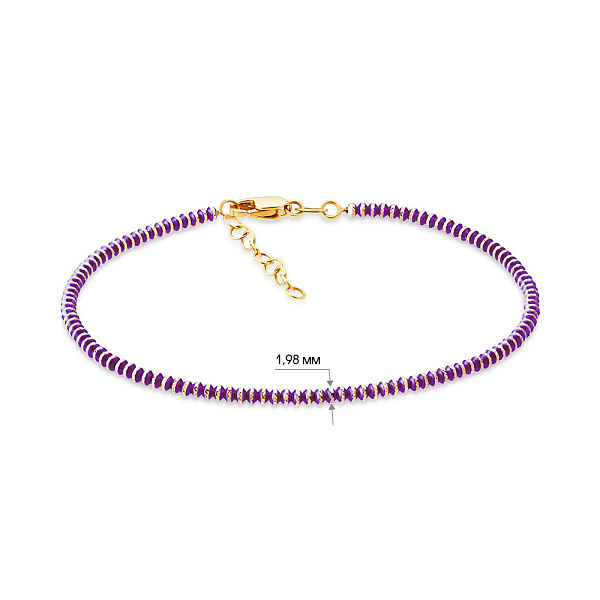 Браслет Francelli из золота (арт. 324058жф) – изображение 2