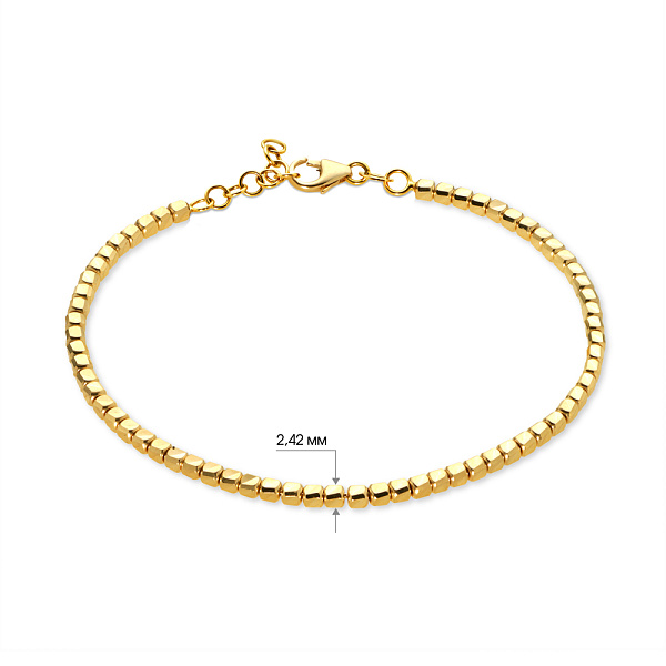 Золотой женский браслет Francelli на руку (арт. 323597ж) – изображение 3