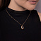 Золотое колье с кварцем (арт. 351936Пкг) – изображение 2