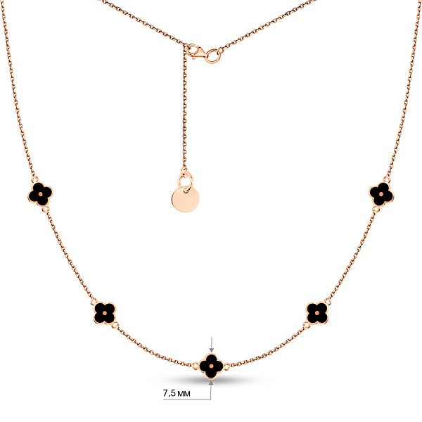 Кольє з червоного золота (арт. 200028Д) – зображення 5