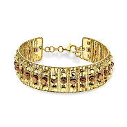 Жесткий золотой браслет Francelli (арт. 3261155жкр)