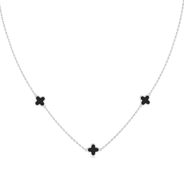 Золоте кольє з емаллю (арт. 361211беч) – зображення 1