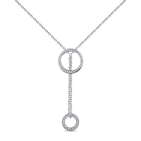 Колье из серебра с фианитами Trendy Style (арт. 7507/1834) – изображение 1