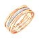 Кольцо из красного золота Синергия (арт. 141136) – изображение 1