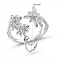 Серебряное кольцо с фианитами (арт. 7501/2190660) – изображение 2