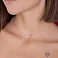 Кольє з білого золота з діамантами (арт. Ц341085015б) – зображення 3