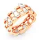 Кольцо Звенья из красного золота (арт. 141295) – изображение 5