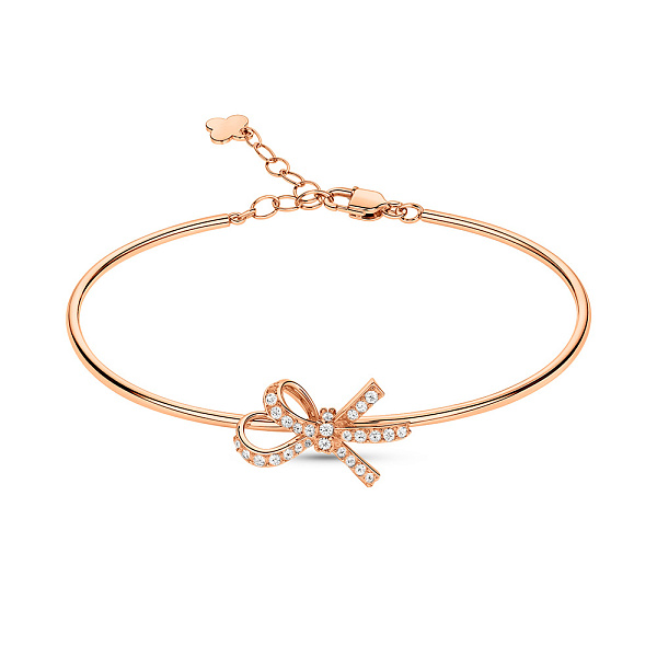 Золотой браслет Бантик с бриллиантами (арт. Б011828040) – изображение 1