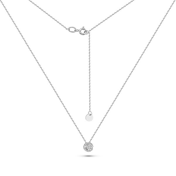 Золоте кольє з діамантами (арт. Ц011360005б) – зображення 2