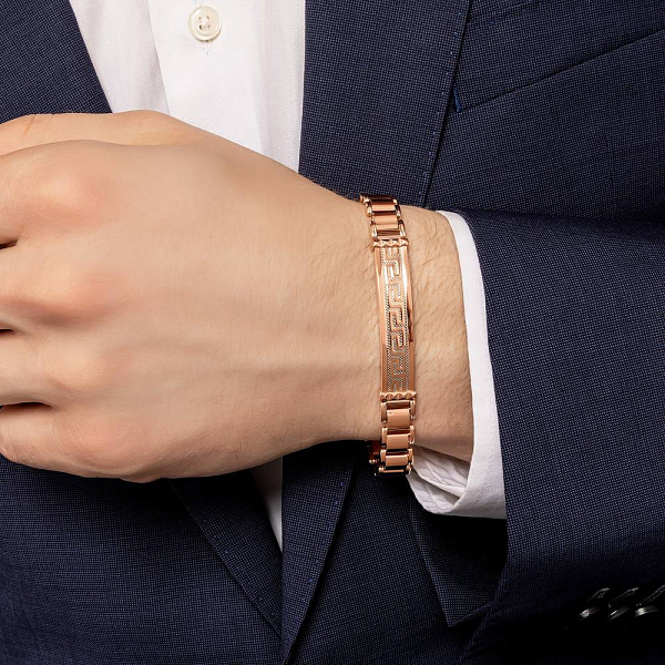 Браслет из красного золота (арт. 3261191) – изображение 3