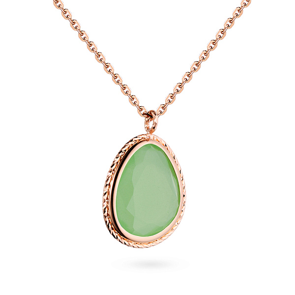 Золоте кольє з кварцом (арт. 351937Пкзм) – зображення 1