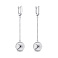 Сережки-подвески «Шарики» из серебра (арт. 7502/4179/3) – изображение 1