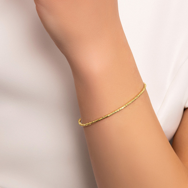 Браслет Francelli з жовтого золота (арт. 324816ж) – зображення 2