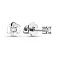 Сережки-пусети з білого золота з діамантами (арт. Т011172005б) – зображення 1