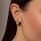 Серьги из желтого золота (арт. 1101221ж) – изображение 2
