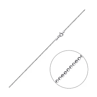 Серебряная цепочка плетения Гольф (арт. 7508/808Р3/45)