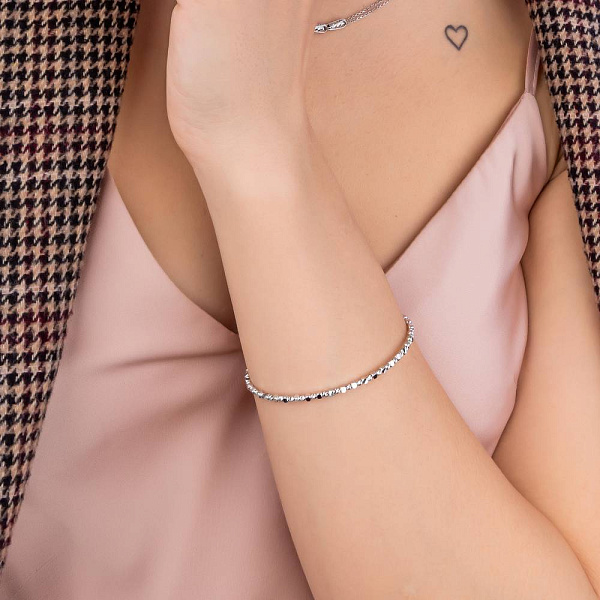 Браслет з білого золота Francelli (арт. 326789б) – зображення 2