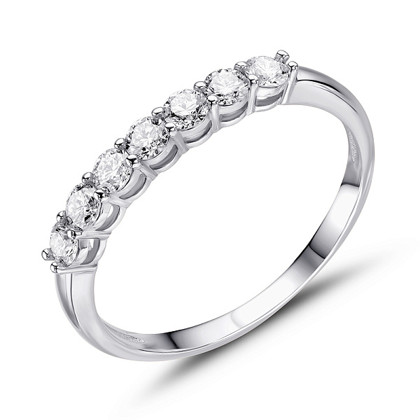 Золотое кольцо с бриллиантами (арт. 1190207202) – изображение 1