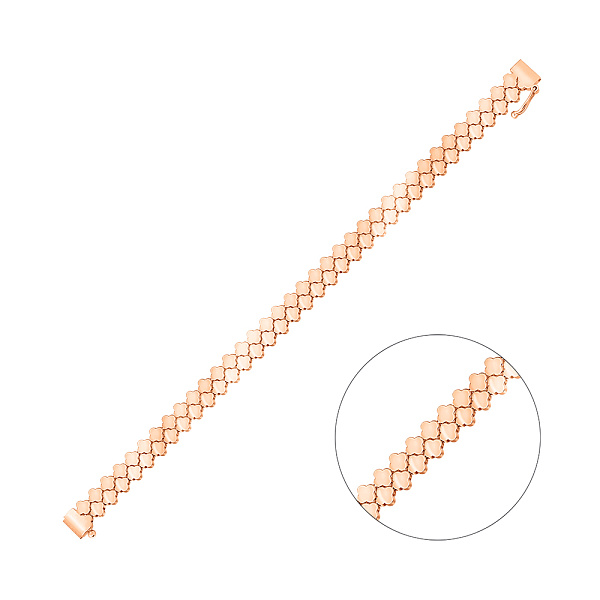 Браслет з червоного золота без каменів (арт. 3261240) – зображення 1