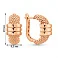 Серьги из красного золота (арт. 1092020) – изображение 5