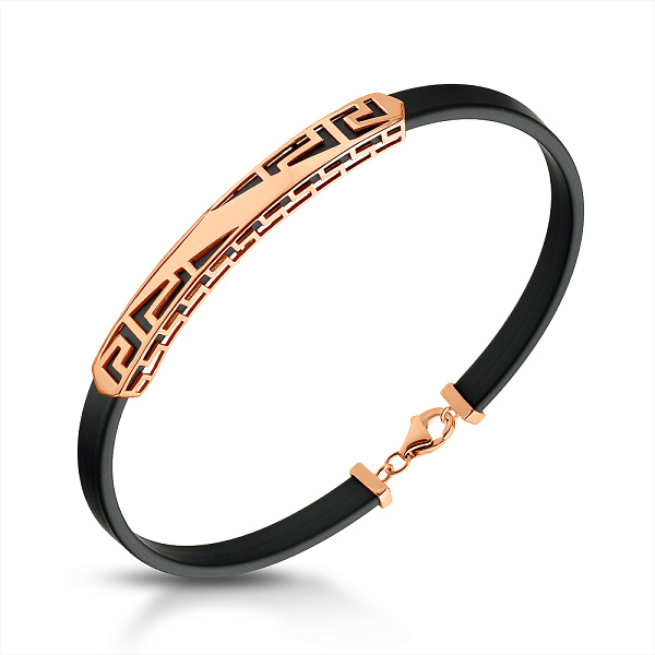 Браслет з каучуку та золота (арт. 3261312) – зображення 1