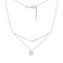 Колье из серебра «Сердечко» (арт. 7507/997) – изображение 2