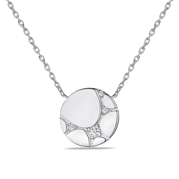 Колье из серебра с фианитами (арт. 7507/1019) – изображение 1