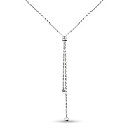 Фото Колье из белого золота (арт. 360180б)