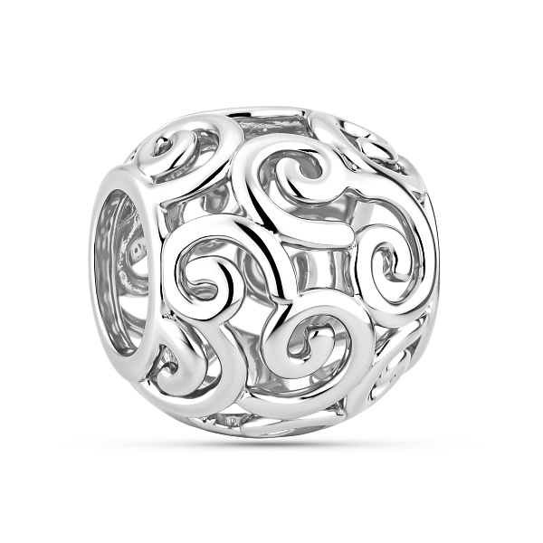 Золота намистина-шарм (арт. 440389б) – зображення 1