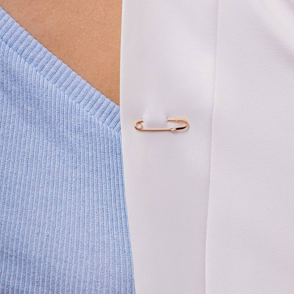 Булавка из красного золота (арт. 6106669101) – изображение 2