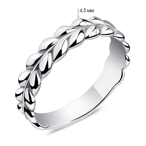 Серебряное кольцо Колосок (арт. 7501/2086) – изображение 2
