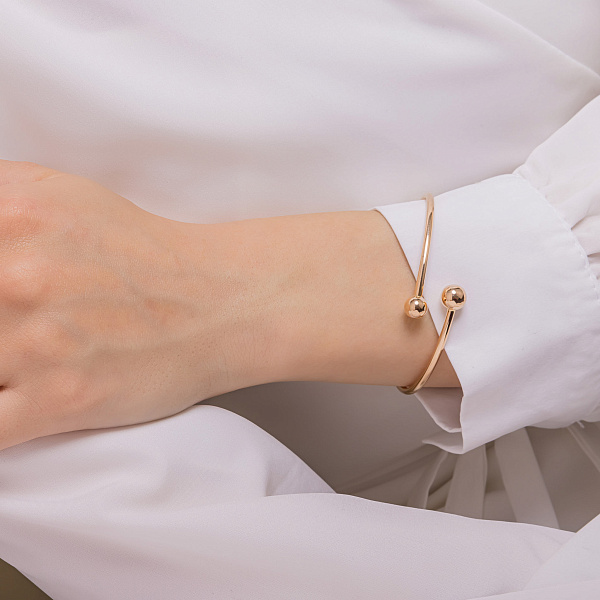 Браслет из красного золота (арт. 340076) – изображение 2